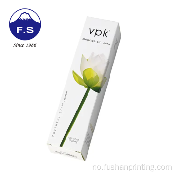 OEM logo blank kunstpapir blomster vippeboks